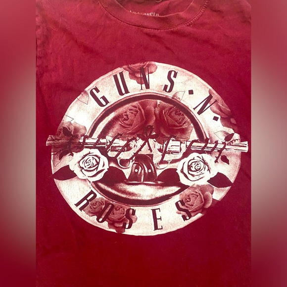 Guns N’ Roses Burgundy Band Tee - Picture 2 of 6
